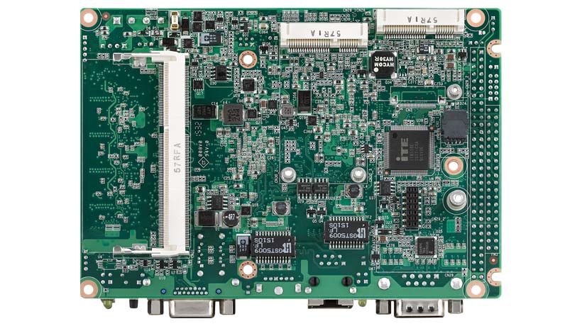 3.5" SBC with AMD T40E, on-board 1GB RAM, 48-bit LVDS, dual GbE, 4 COM, 4 USB 2.0